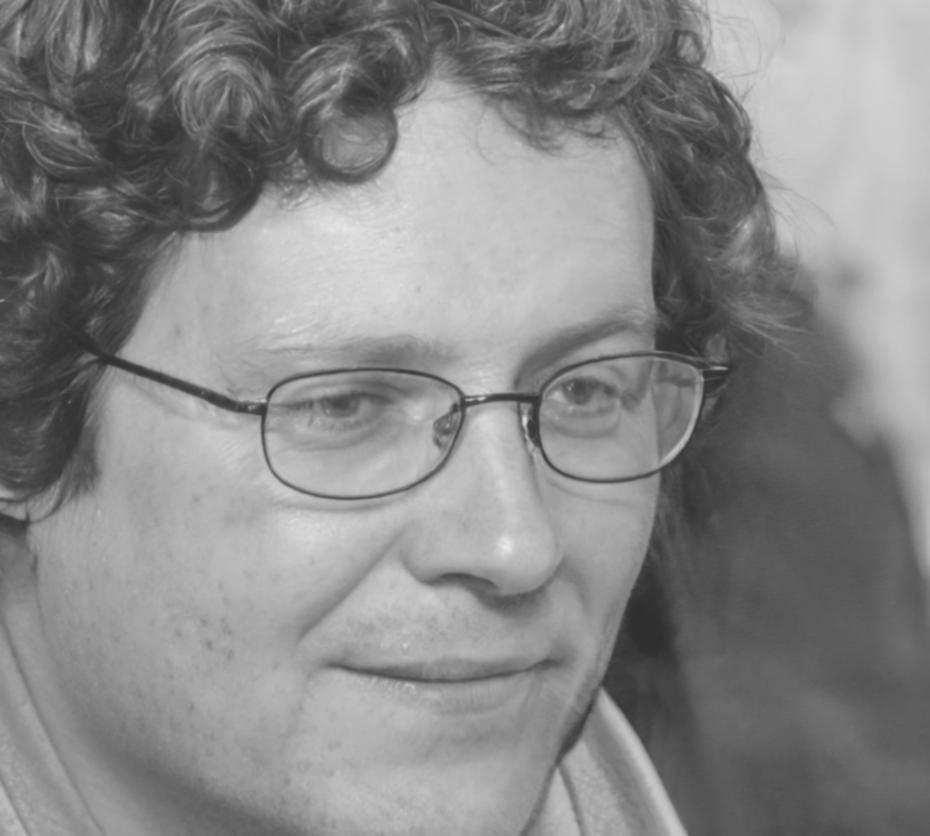 Senior game developer Kieran Lindström reviewing code architecture